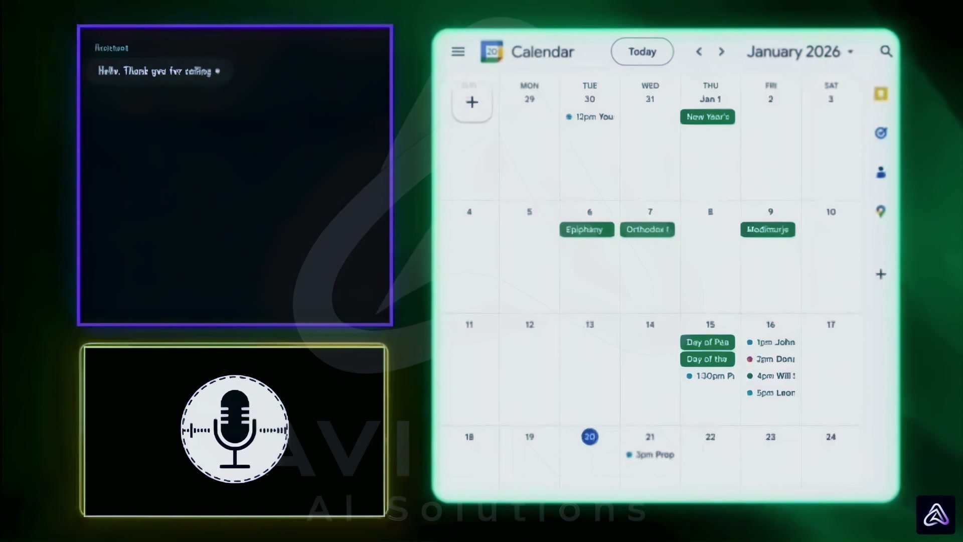 Existing Dubai real estate AI calling demo